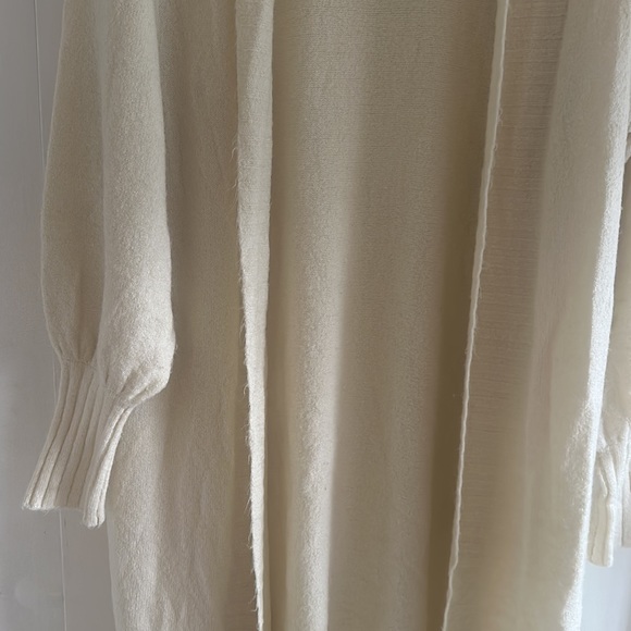 AFRM cream long cardigan - Picture 7 of 15